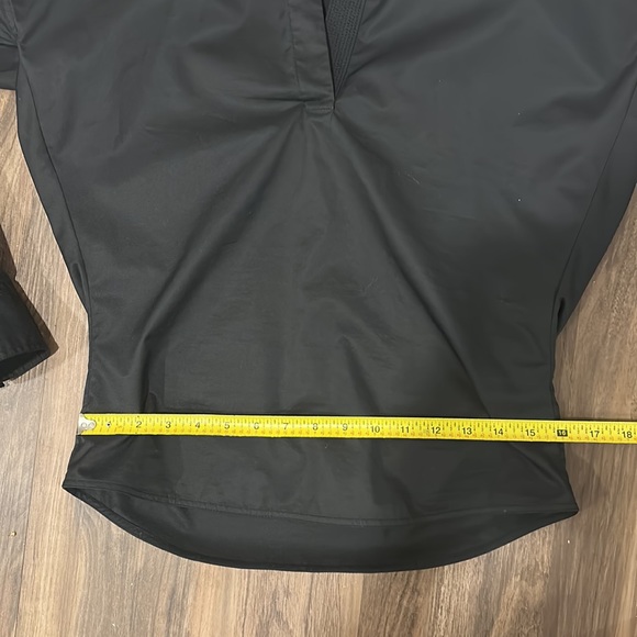 Celine black blouse vneck three quarter sleeve size 36 - Picture 10 of 17